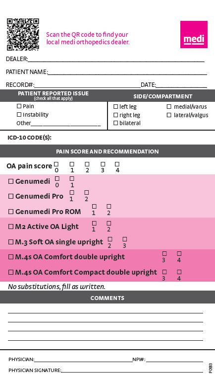 OA Solutions Script Pad (25/pad)