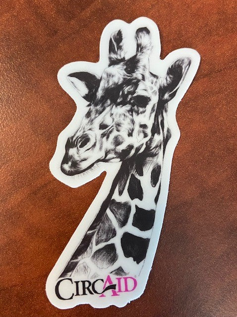 CIRCAID PROFILE GIRAFFE STICKER