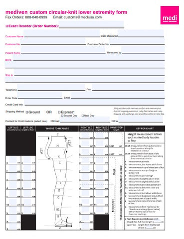 CUSTOM STOCKING ORDER FORM (Qty. 25)