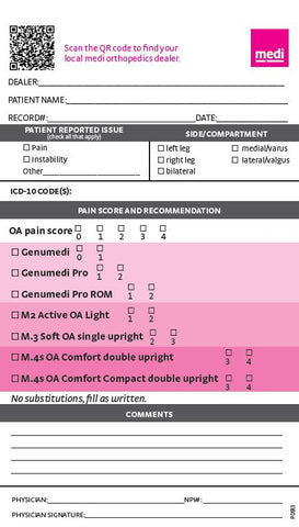 OA Solutions Script Pad (25/pad)