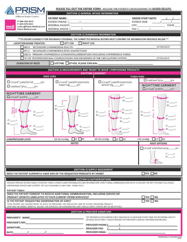 LTA PRISM WOUND CARE FORM (25/PAD)