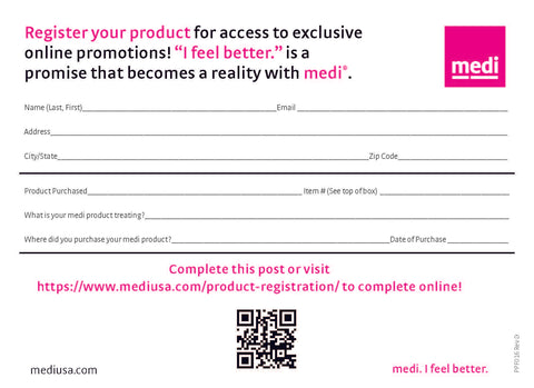 Product Registration/Business Reply Card