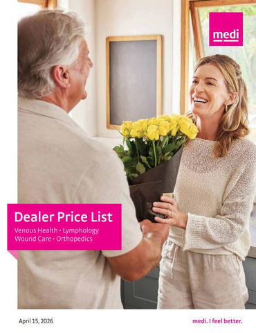 DEALER PRICE LIST/MEASURE TO WEAR GUIDE