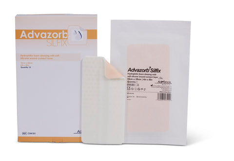 !!SAMPLE ADVAZORB SILFIX, 4X8IN, 10/BX