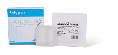 !!SAMPLE ECLYPSE ADHERENT, 4X4IN, 10/BX