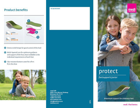 FOOTSUPPORTS JUNIOR TRIFOLD (EACH)