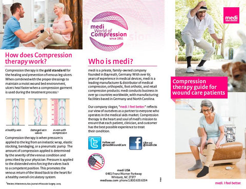 COMPRESSION THERAPY GUIDE FOR WOUND CARE PATIENTS (25/pack)