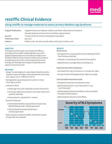 RESTIFFIC JAOA STUDY